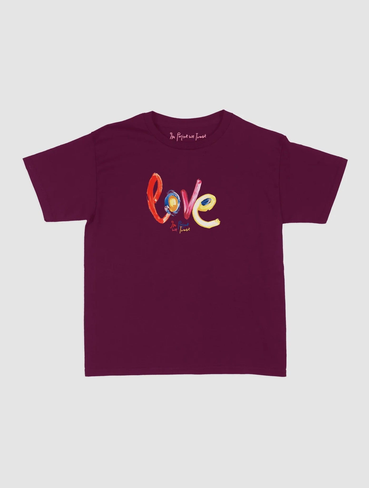 love baby tee - In Print We Trust