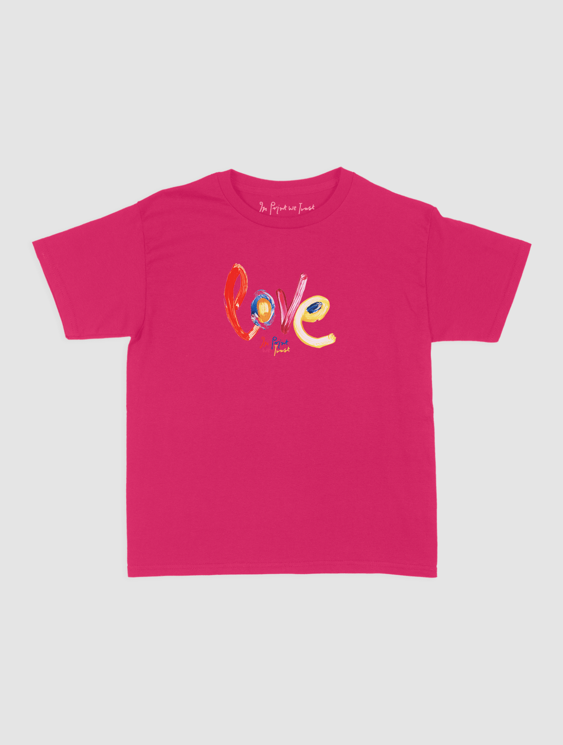love baby tee - In Print We Trust