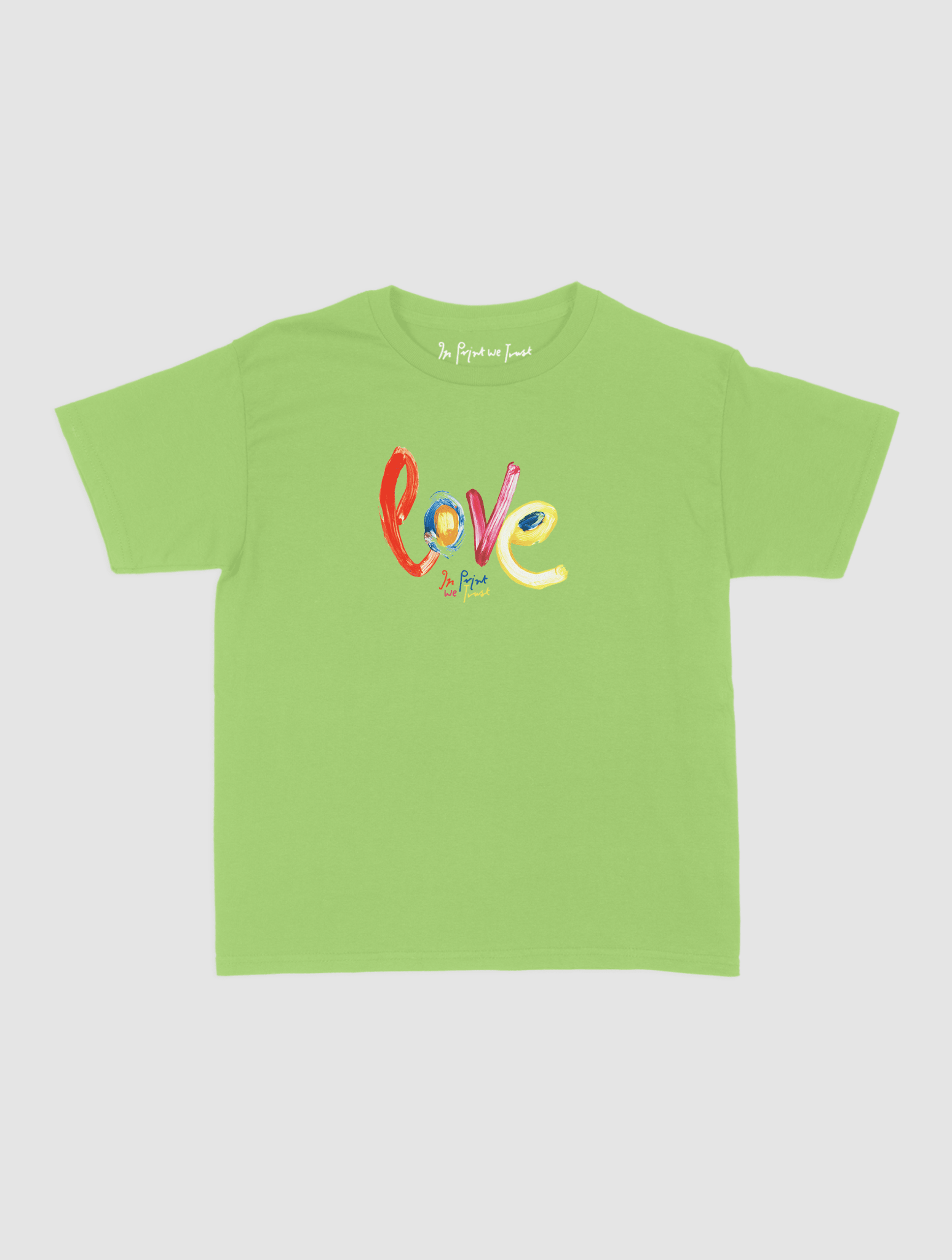 love baby tee - In Print We Trust