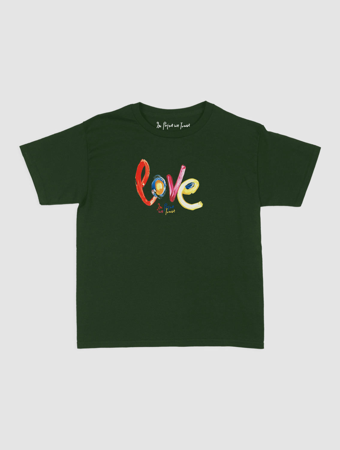 love baby tee - In Print We Trust