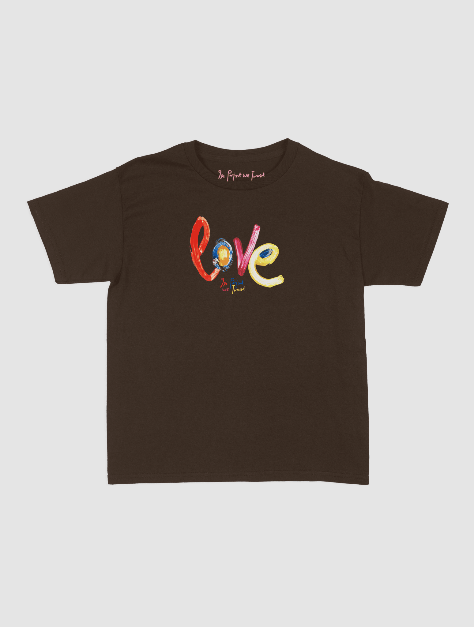 love baby tee - In Print We Trust