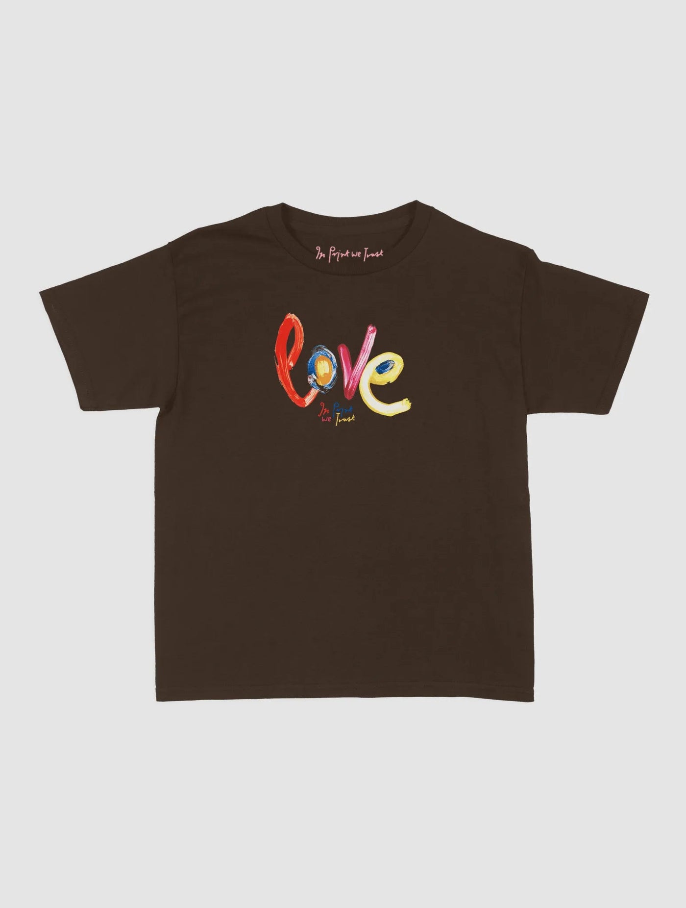 love baby tee - In Print We Trust