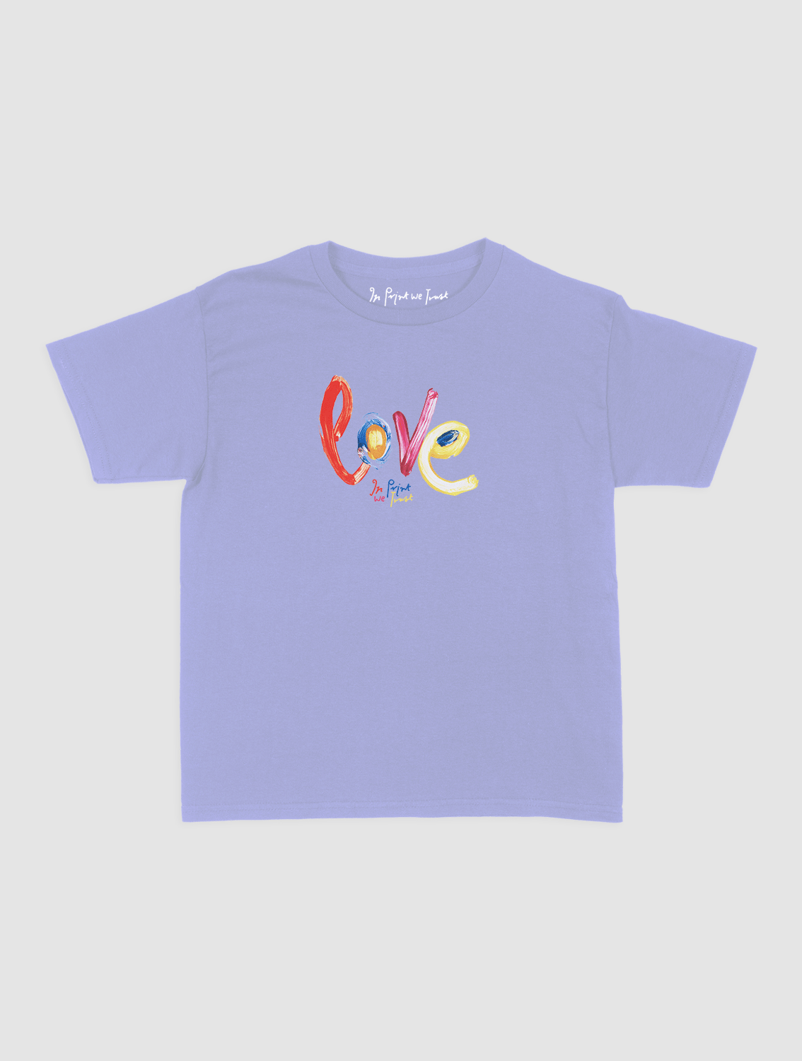 love baby tee - In Print We Trust