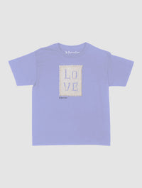 love crochet baby tee - In Print We Trust