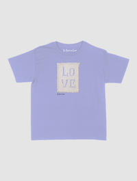 love crochet baby tee - In Print We Trust