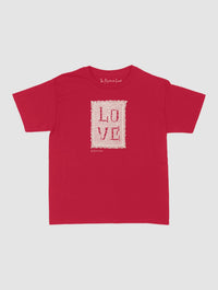 love crochet baby tee - In Print We Trust