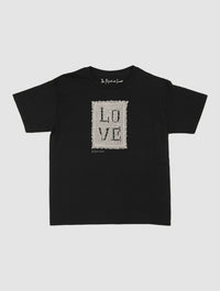 love crochet baby tee - In Print We Trust
