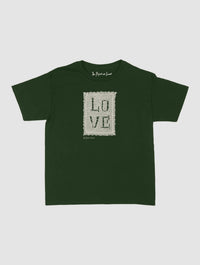 love crochet baby tee - In Print We Trust