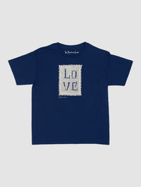 love crochet baby tee - In Print We Trust