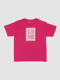 love crochet baby tee - In Print We Trust