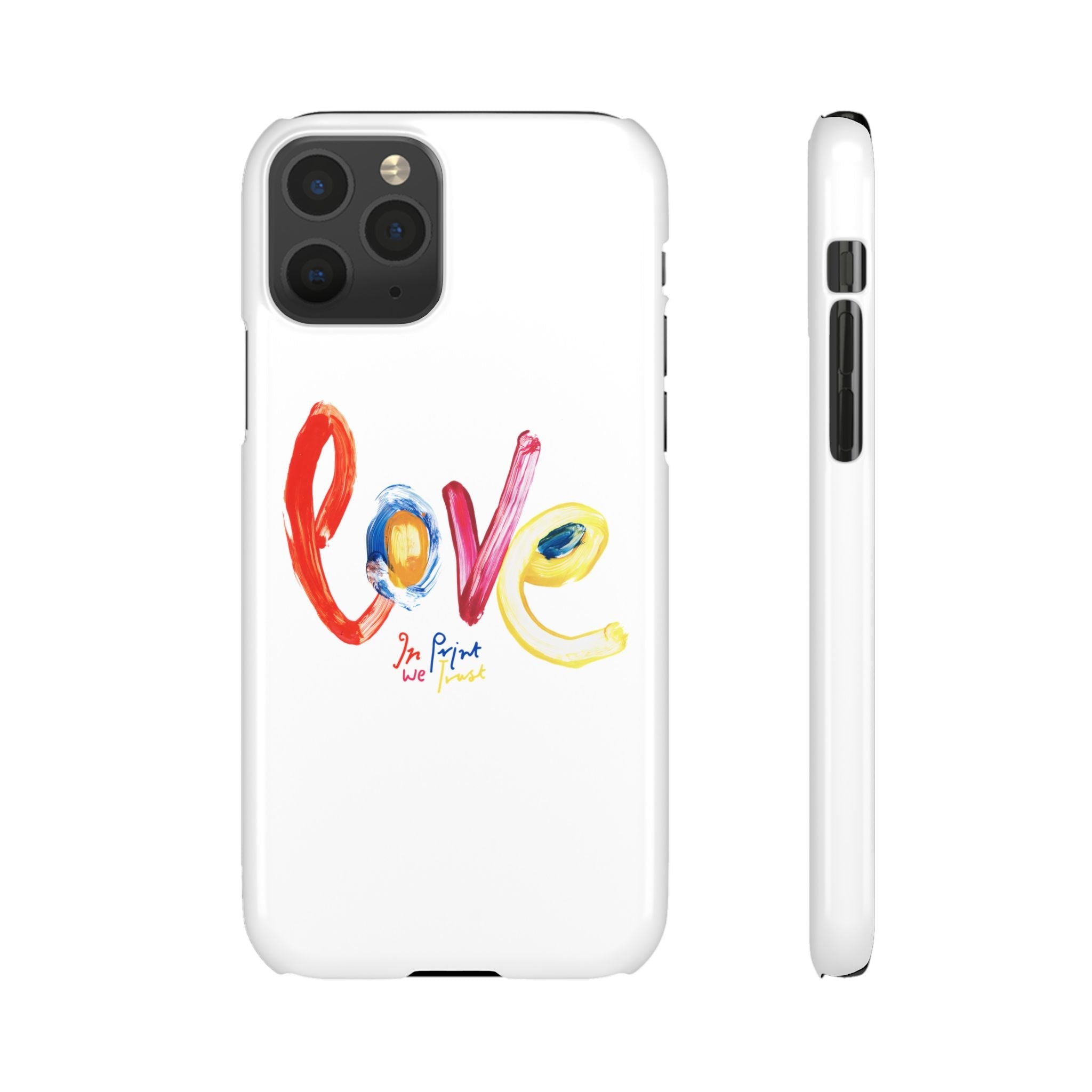 love iPhone case - In Print We Trust