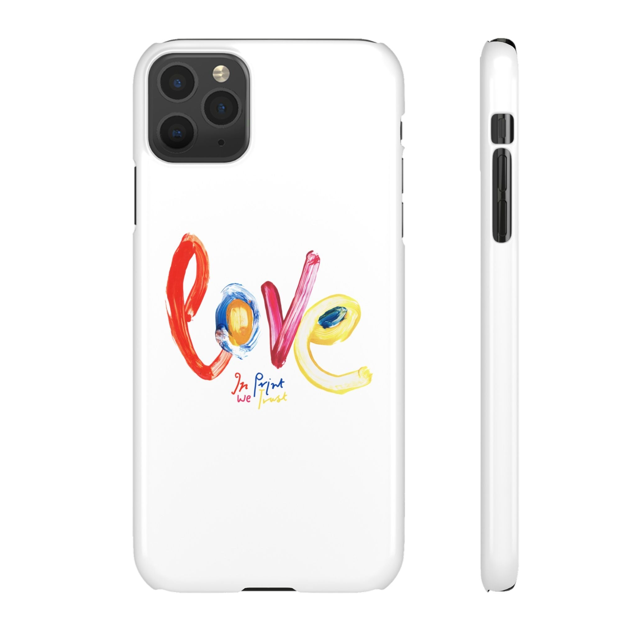 love iPhone case - In Print We Trust