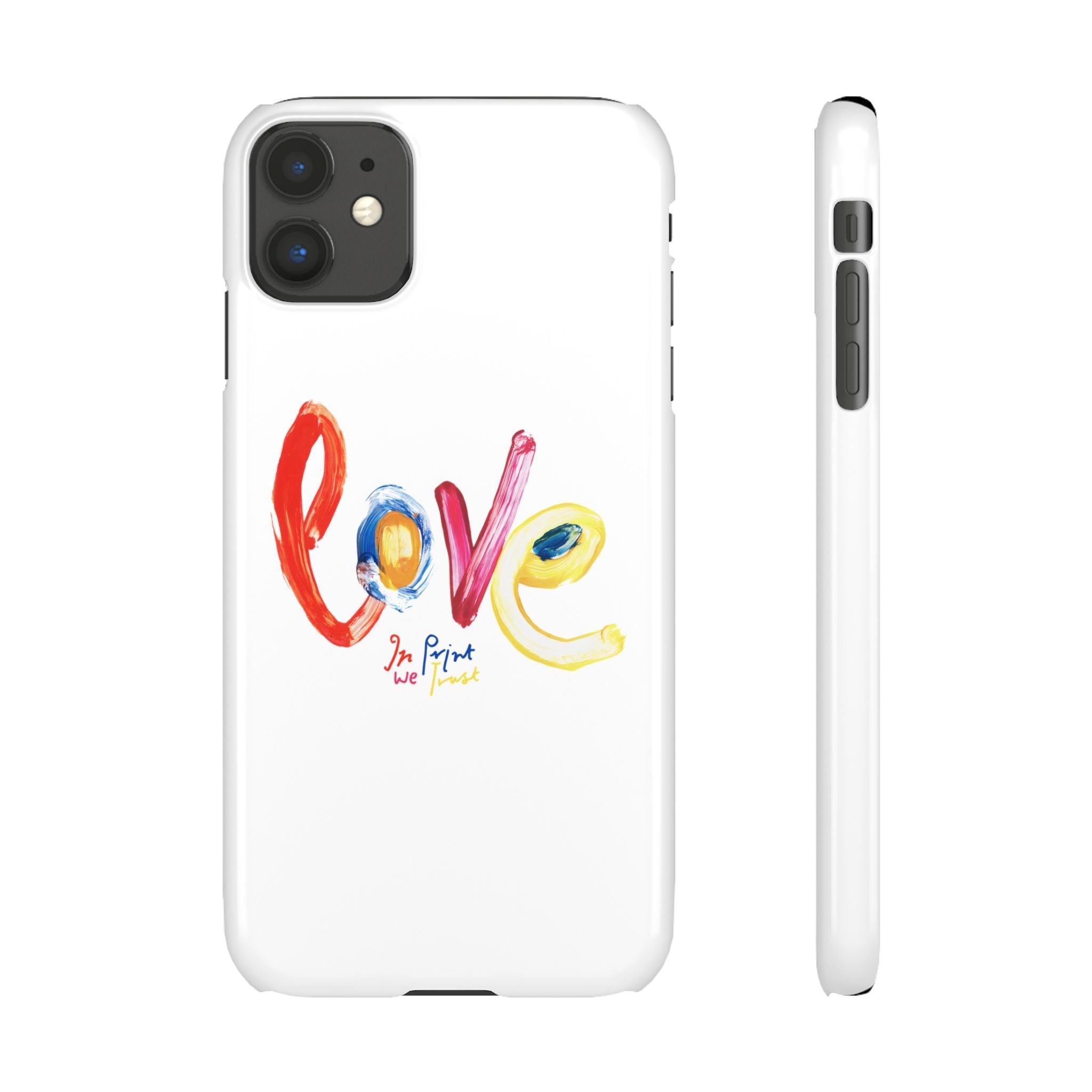 love iPhone case - In Print We Trust