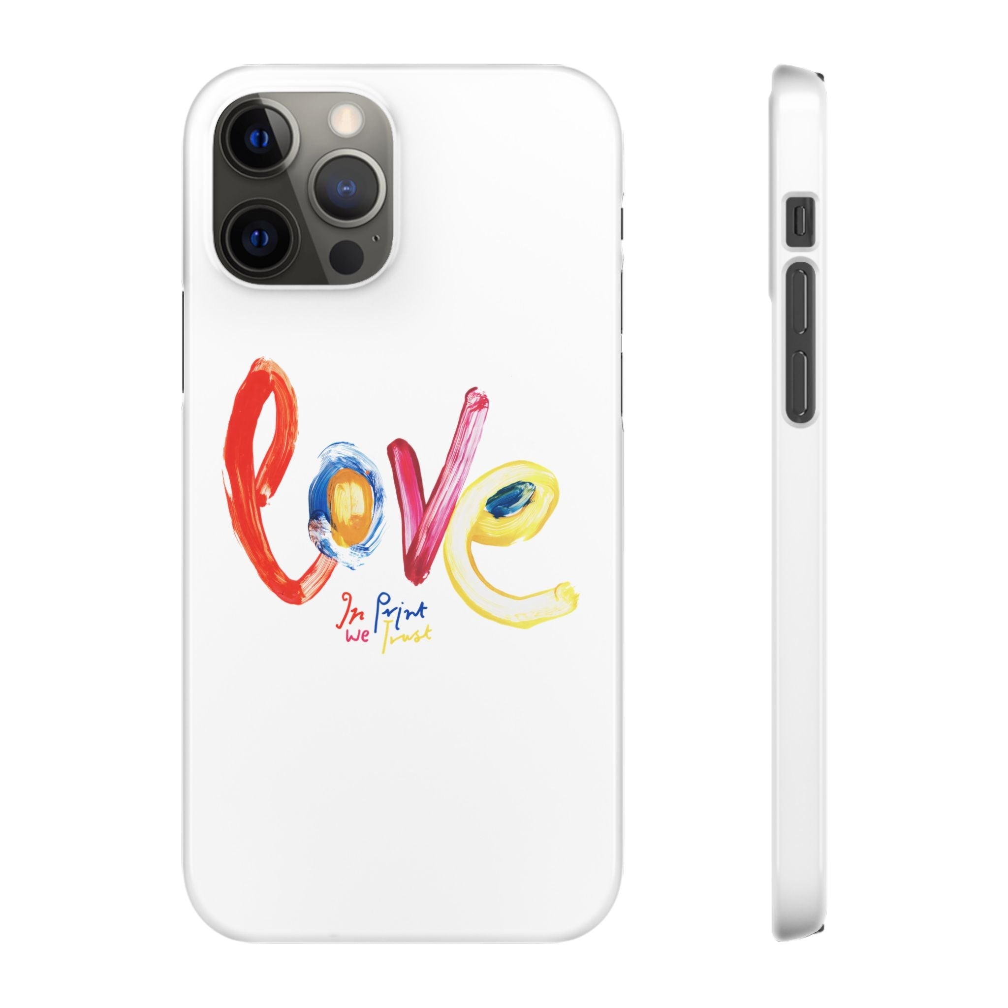 love iPhone case - In Print We Trust