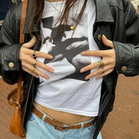 love or lust baby tee - In Print We Trust
