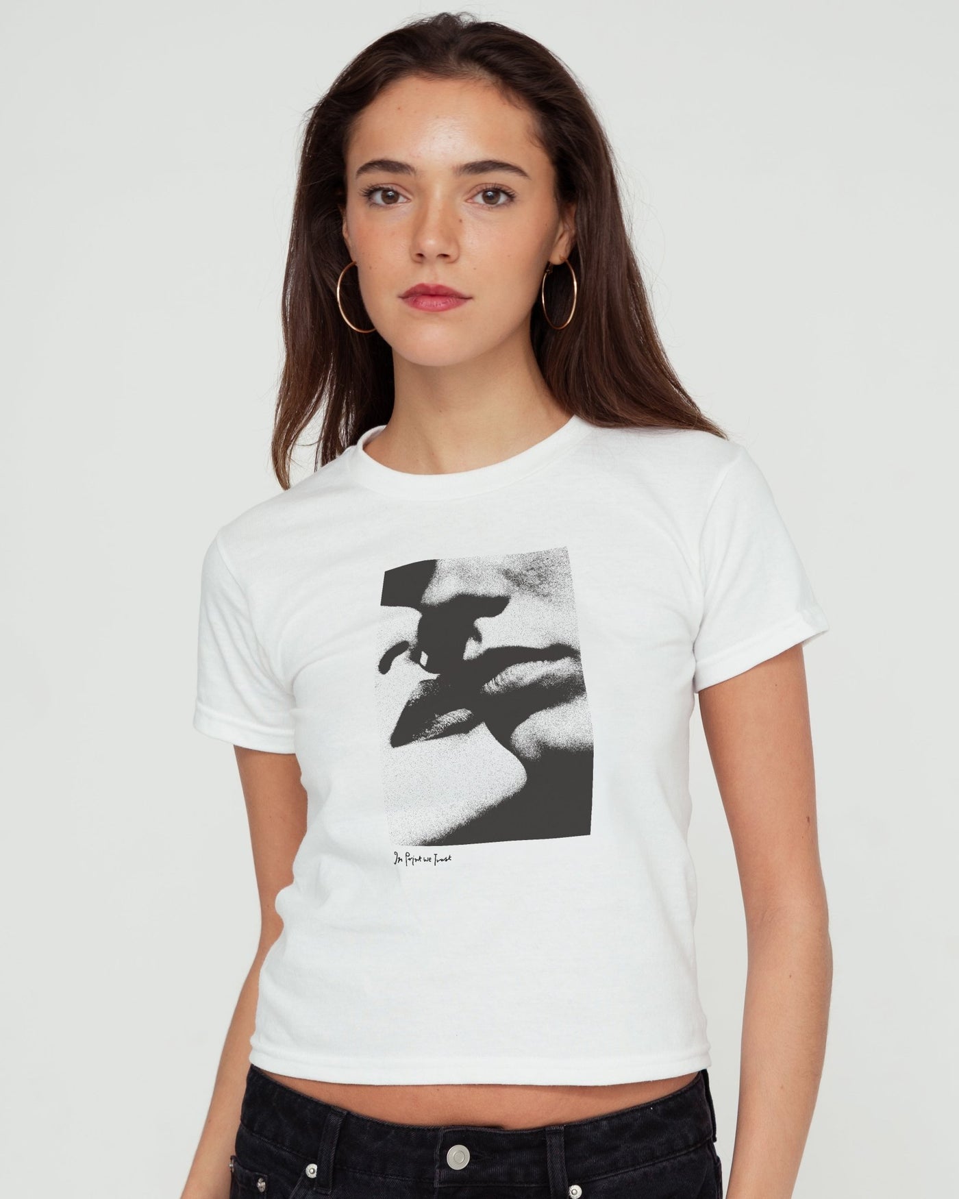 love or lust baby tee - In Print We Trust