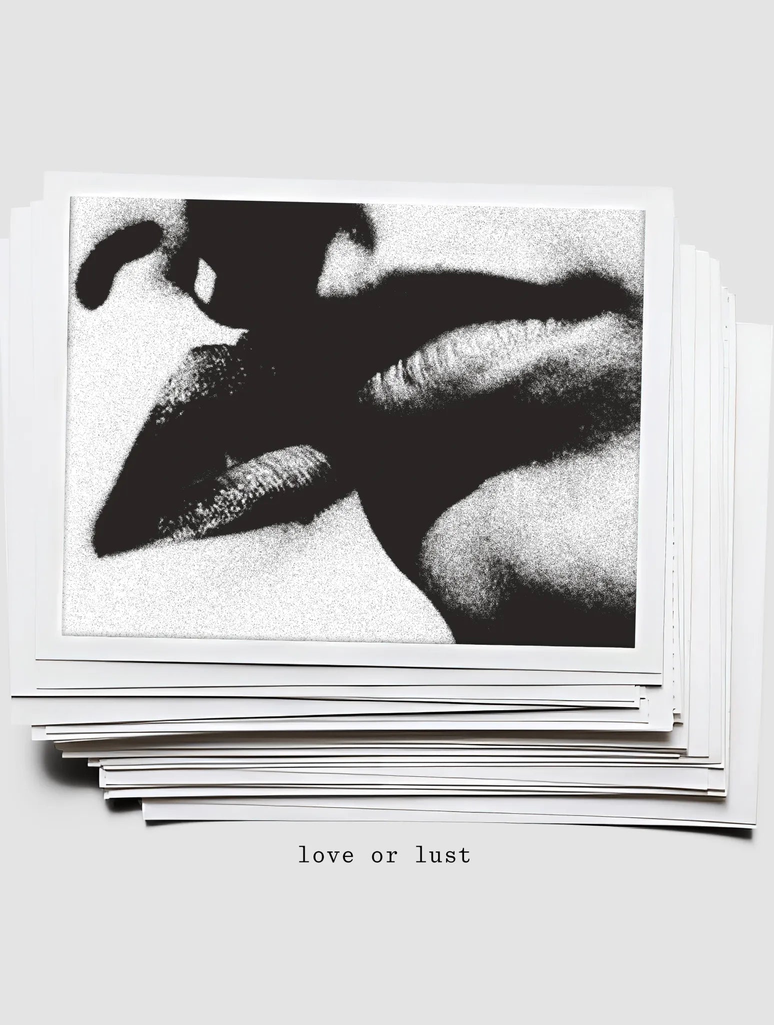 love or lust baby tee - In Print We Trust