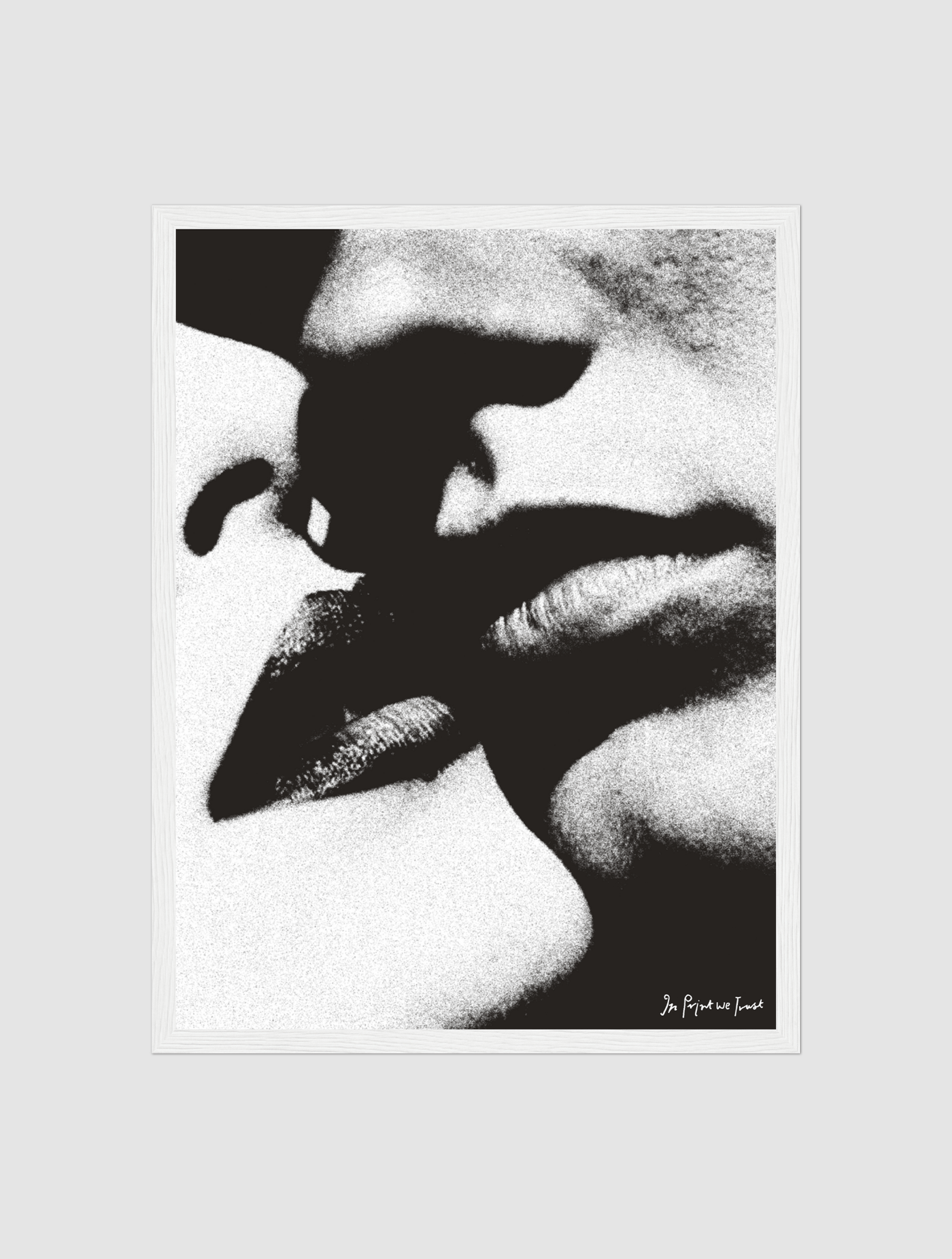 love or lust framed art print - In Print We Trust