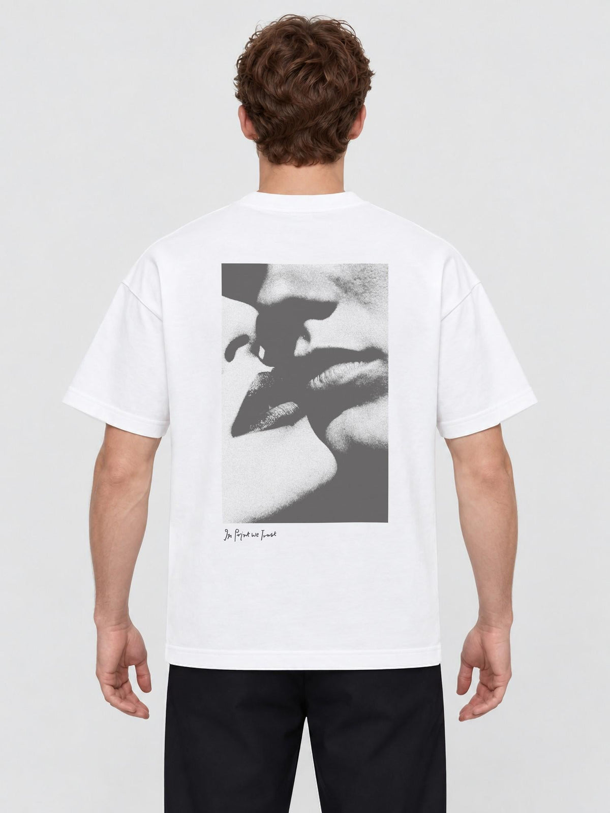 love or lust heavyweight tee - In Print We Trust