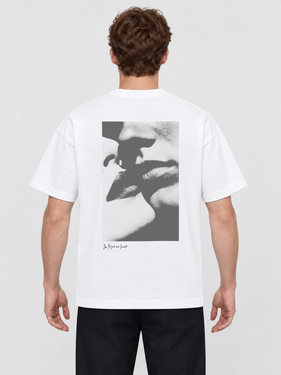 love or lust heavyweight tee - In Print We Trust