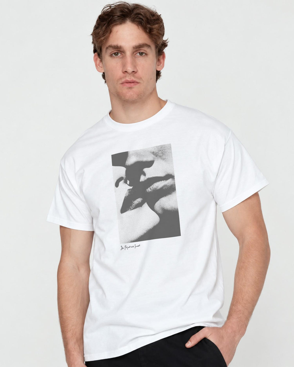 love or lust classic tee - In Print We Trust