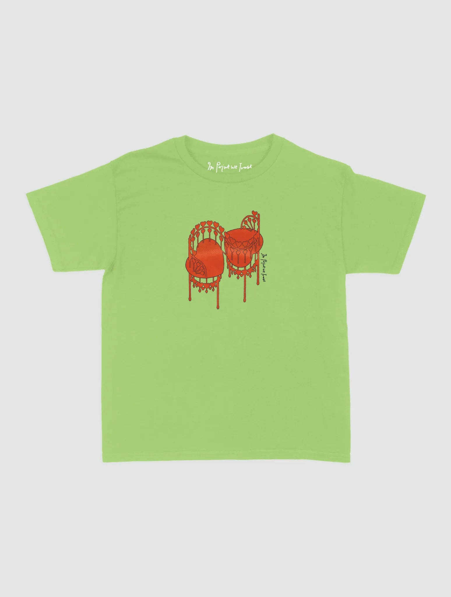 love seat baby tee - In Print We Trust