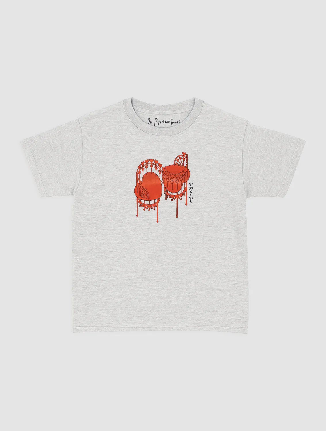 love seat baby tee - In Print We Trust