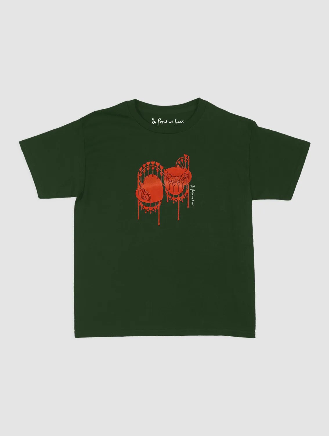 love seat baby tee - In Print We Trust