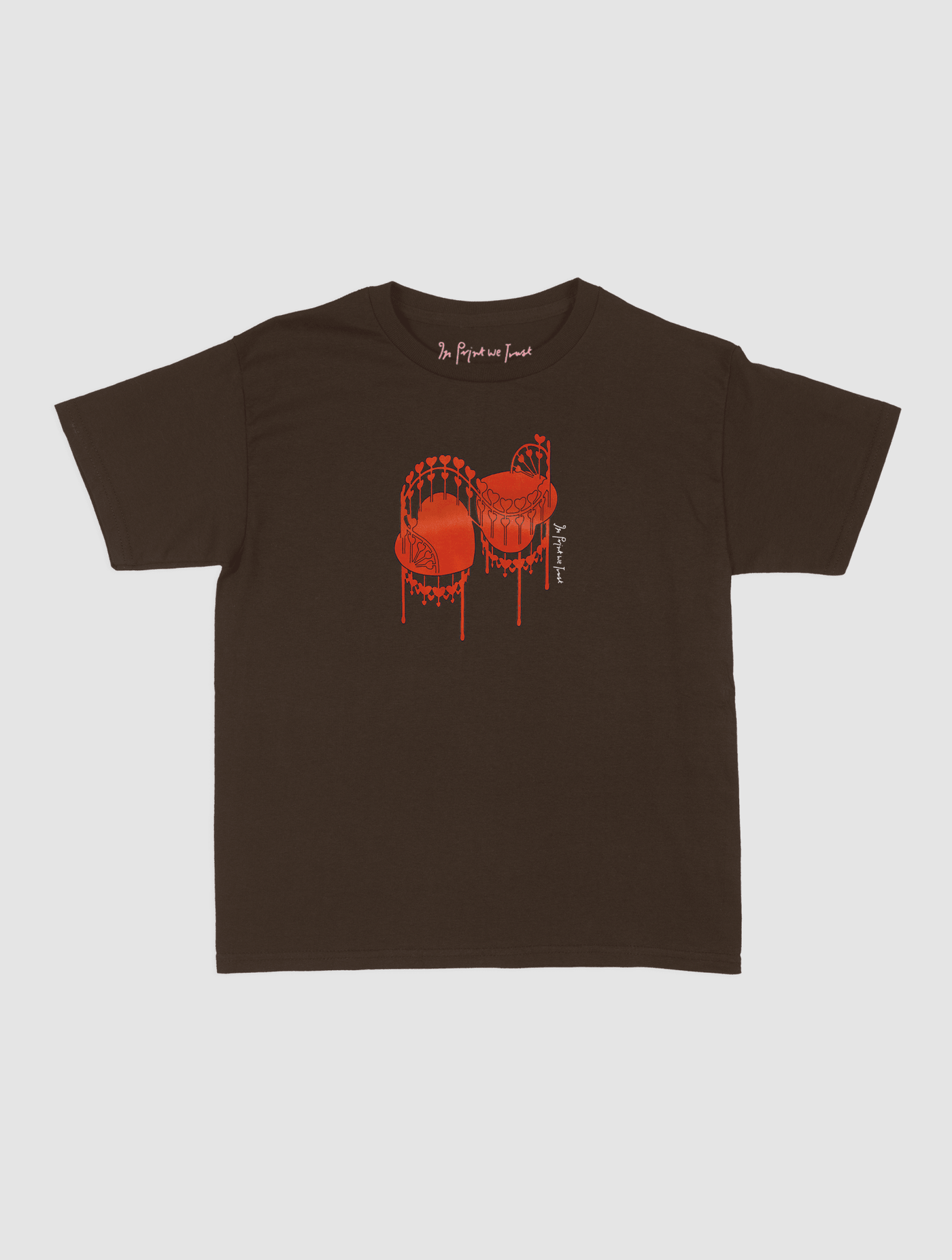 love seat baby tee - In Print We Trust