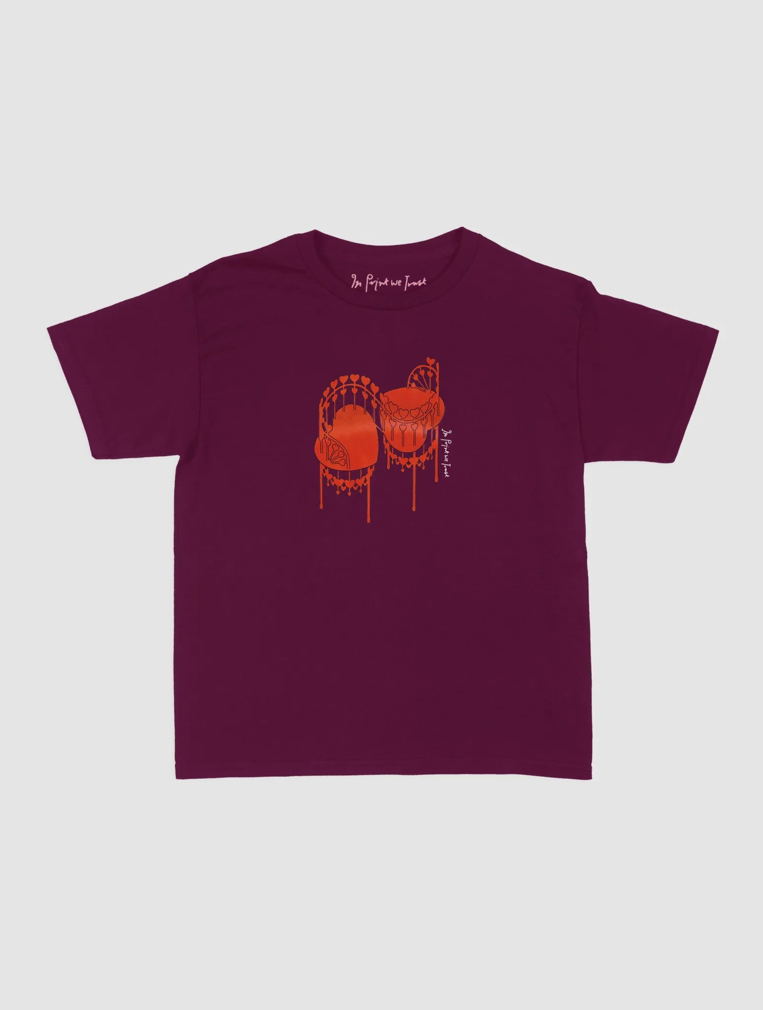 love seat baby tee - In Print We Trust