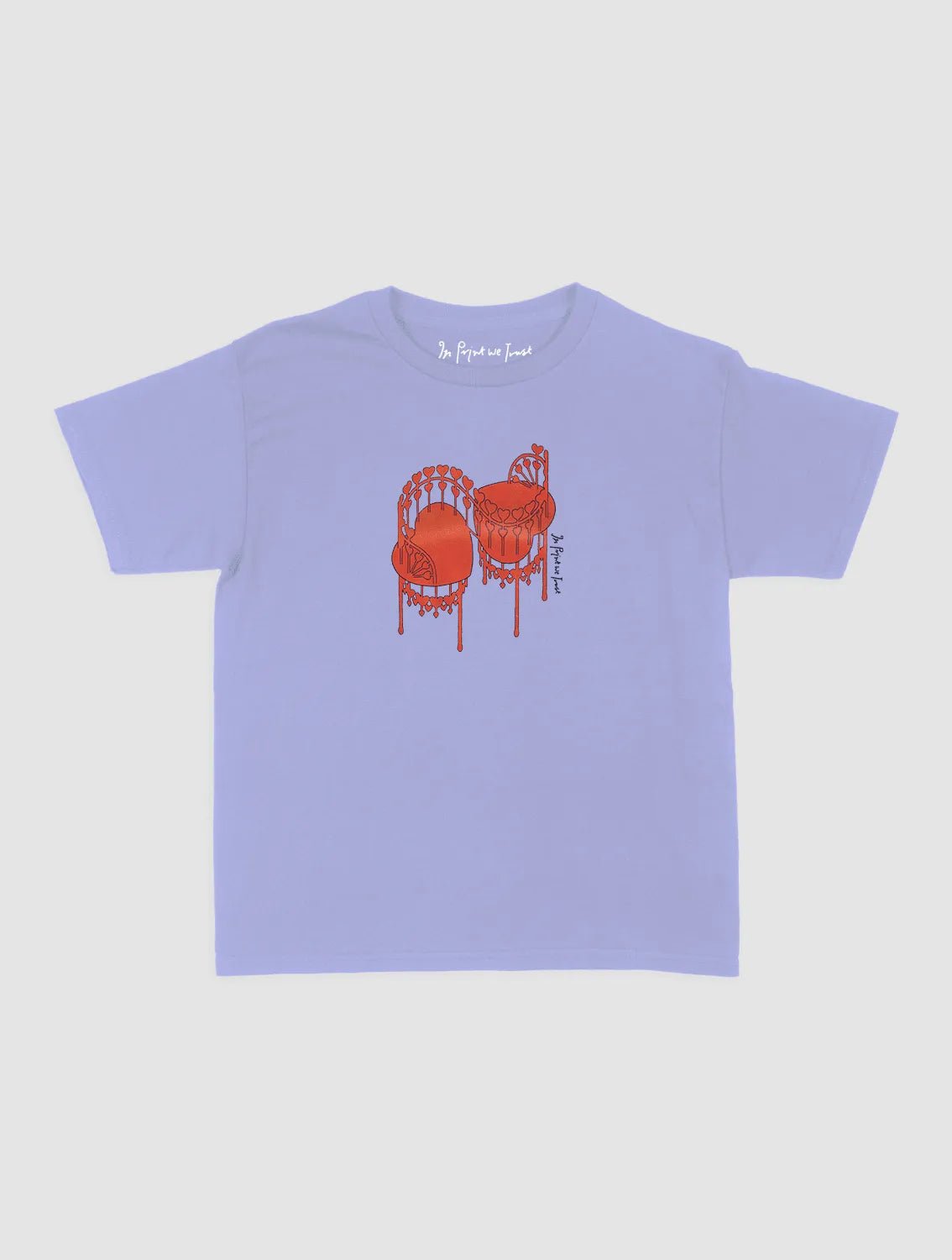 love seat baby tee - In Print We Trust