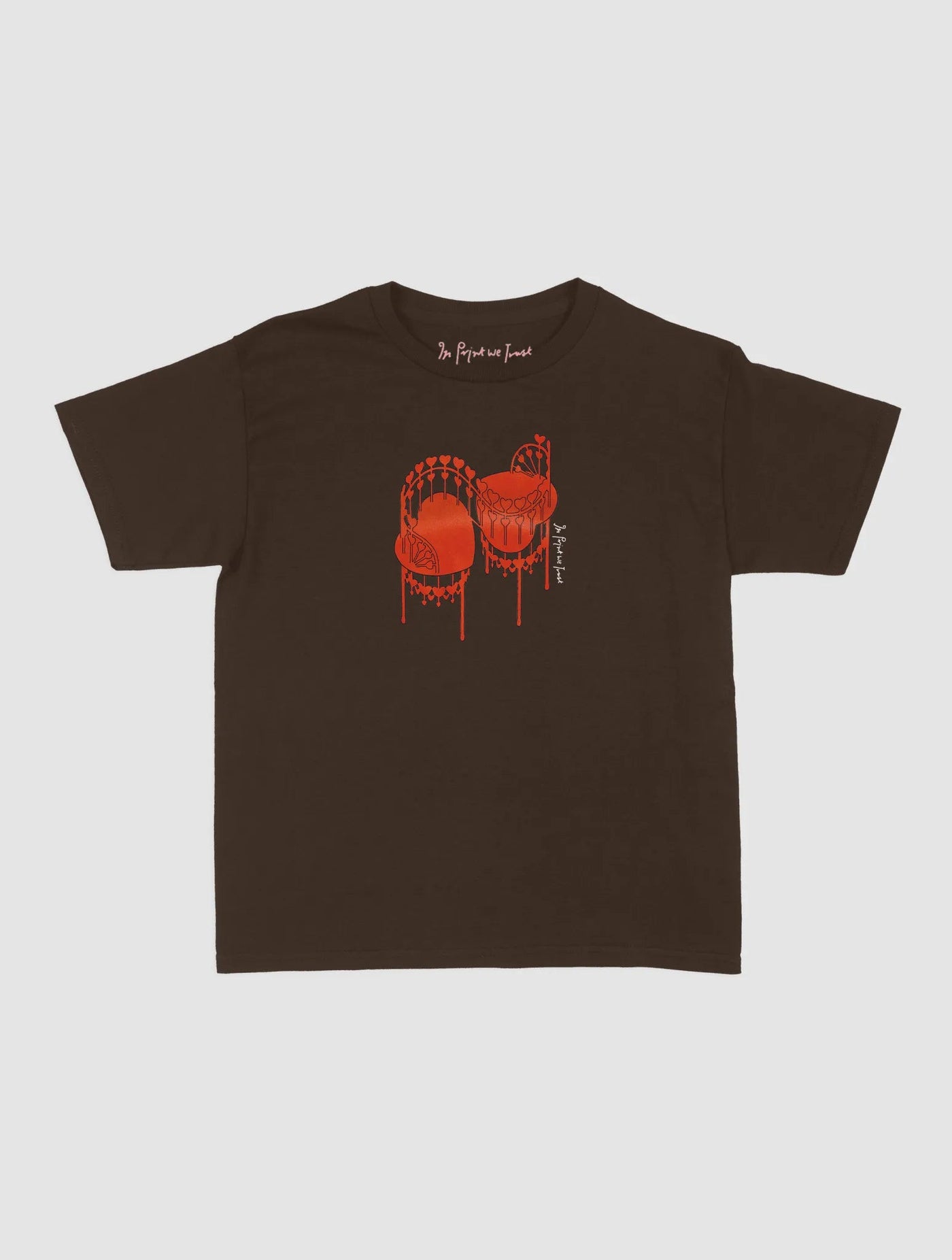 love seat baby tee - In Print We Trust