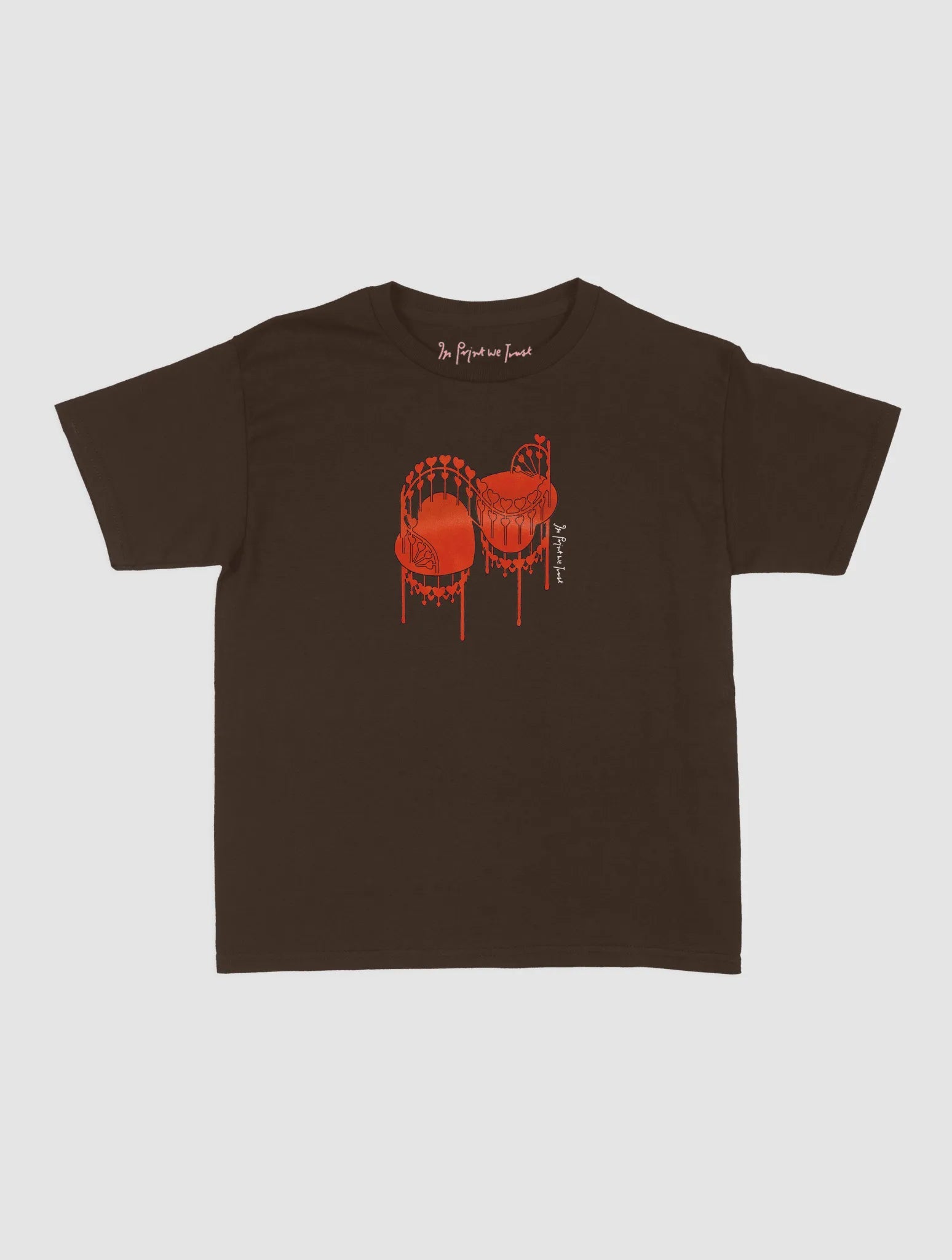 love seat baby tee - In Print We Trust
