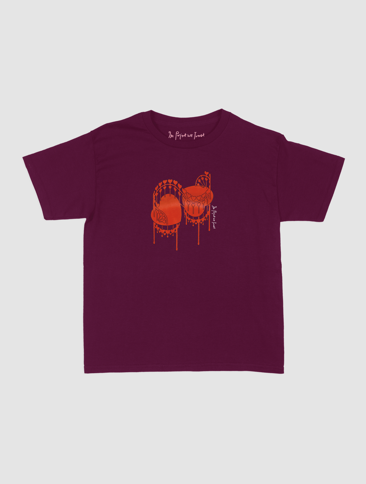 love seat baby tee - In Print We Trust