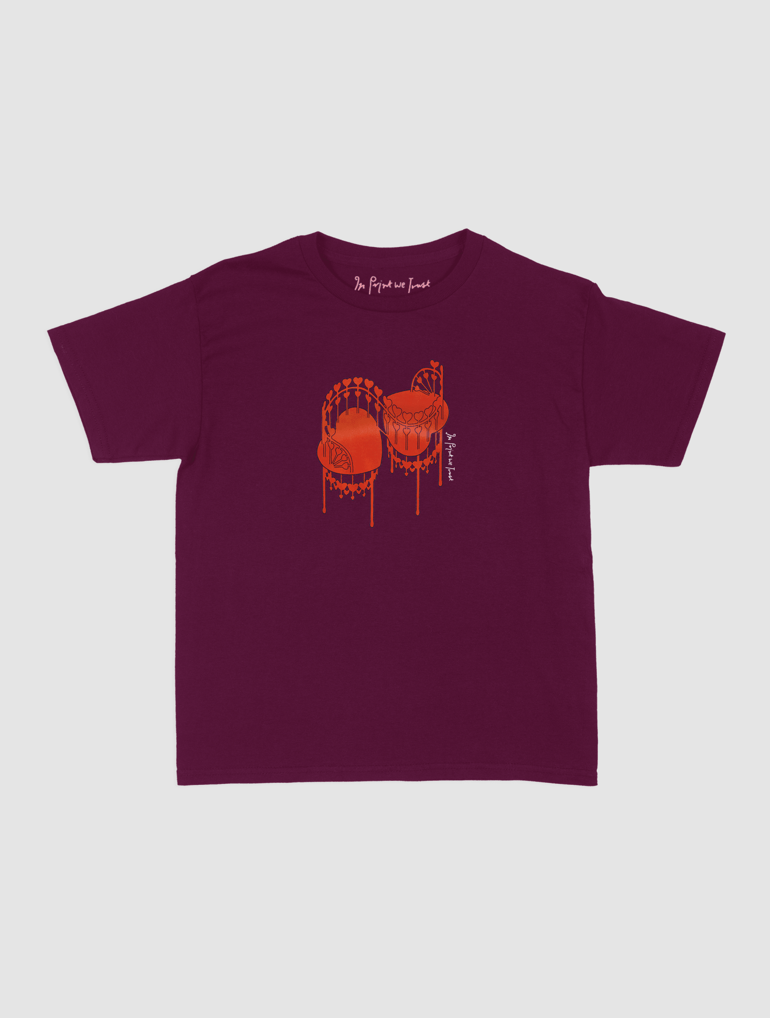 love seat baby tee - In Print We Trust