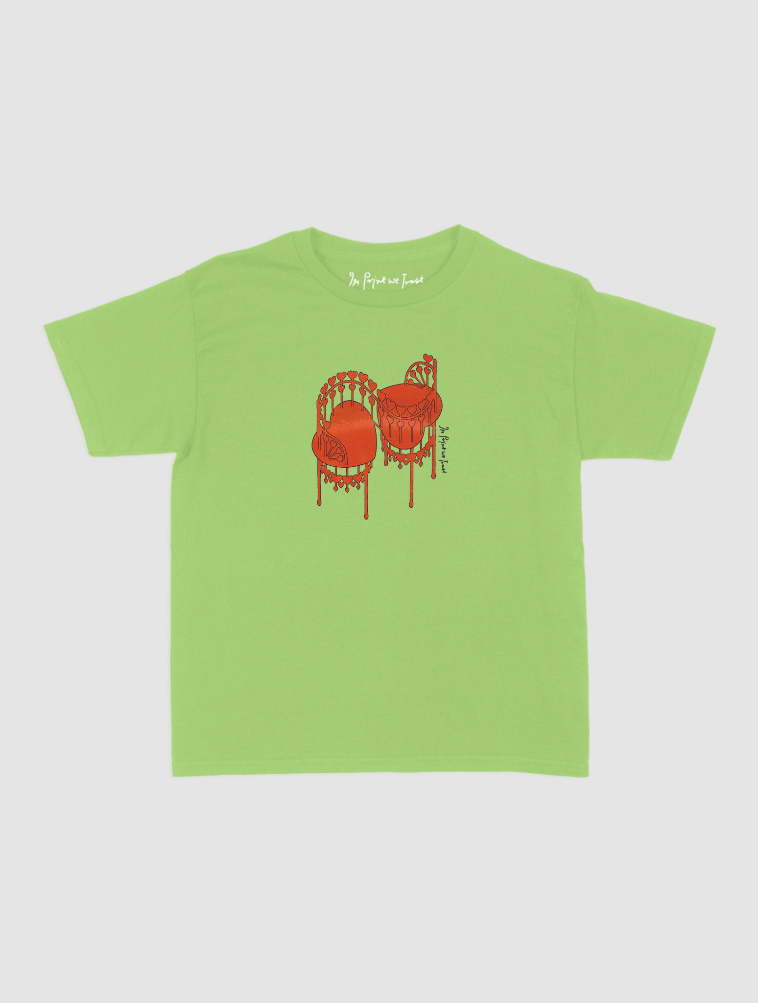 love seat baby tee - In Print We Trust
