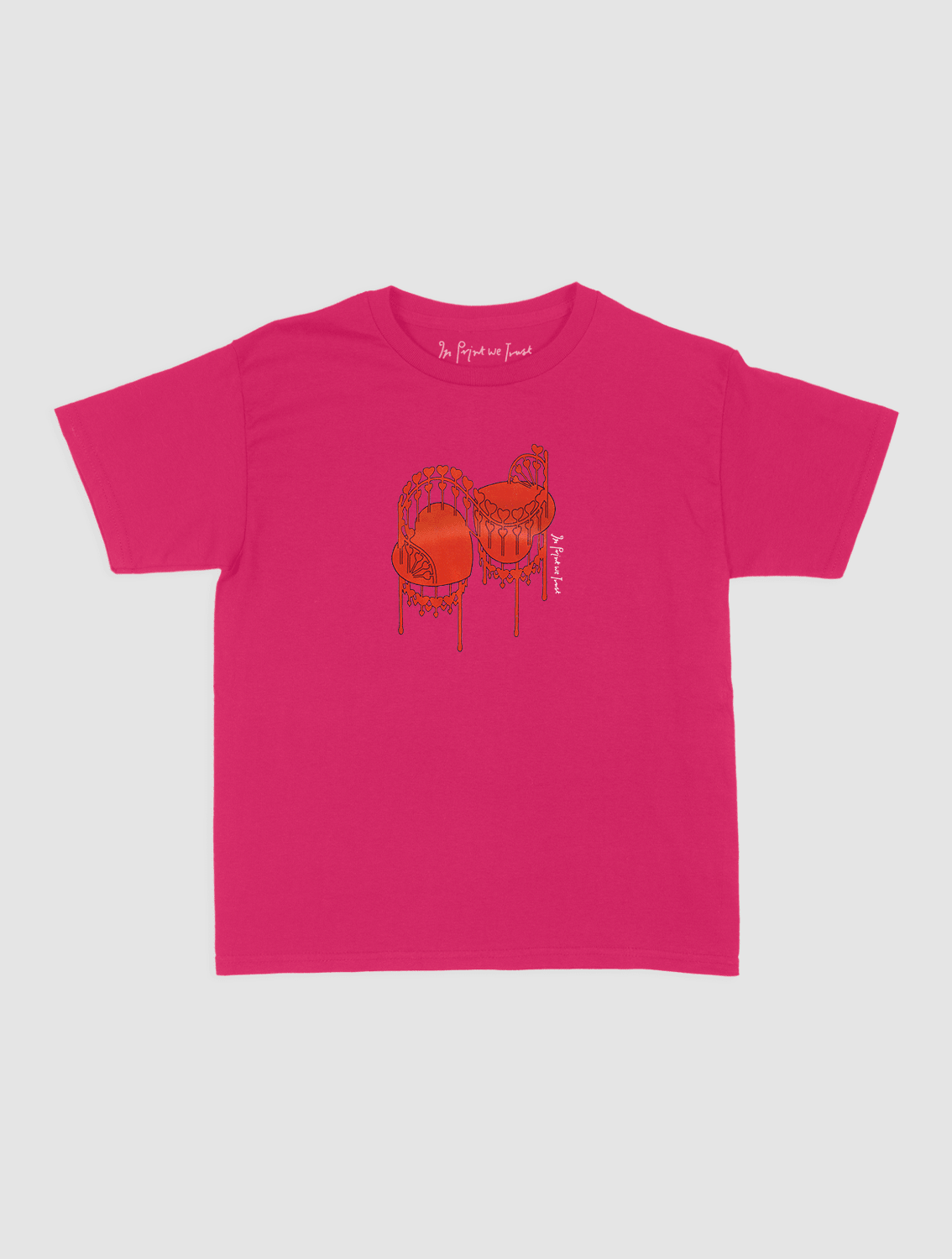 love seat baby tee - In Print We Trust