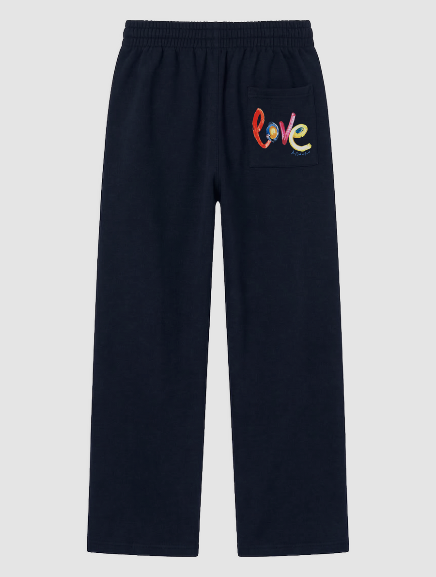 love navy sweatpants