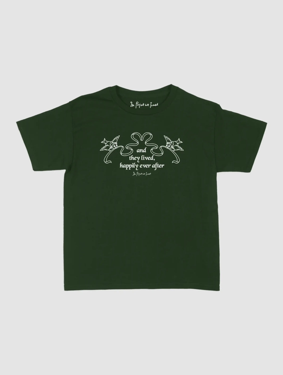 lovebirds baby tee - In Print We Trust
