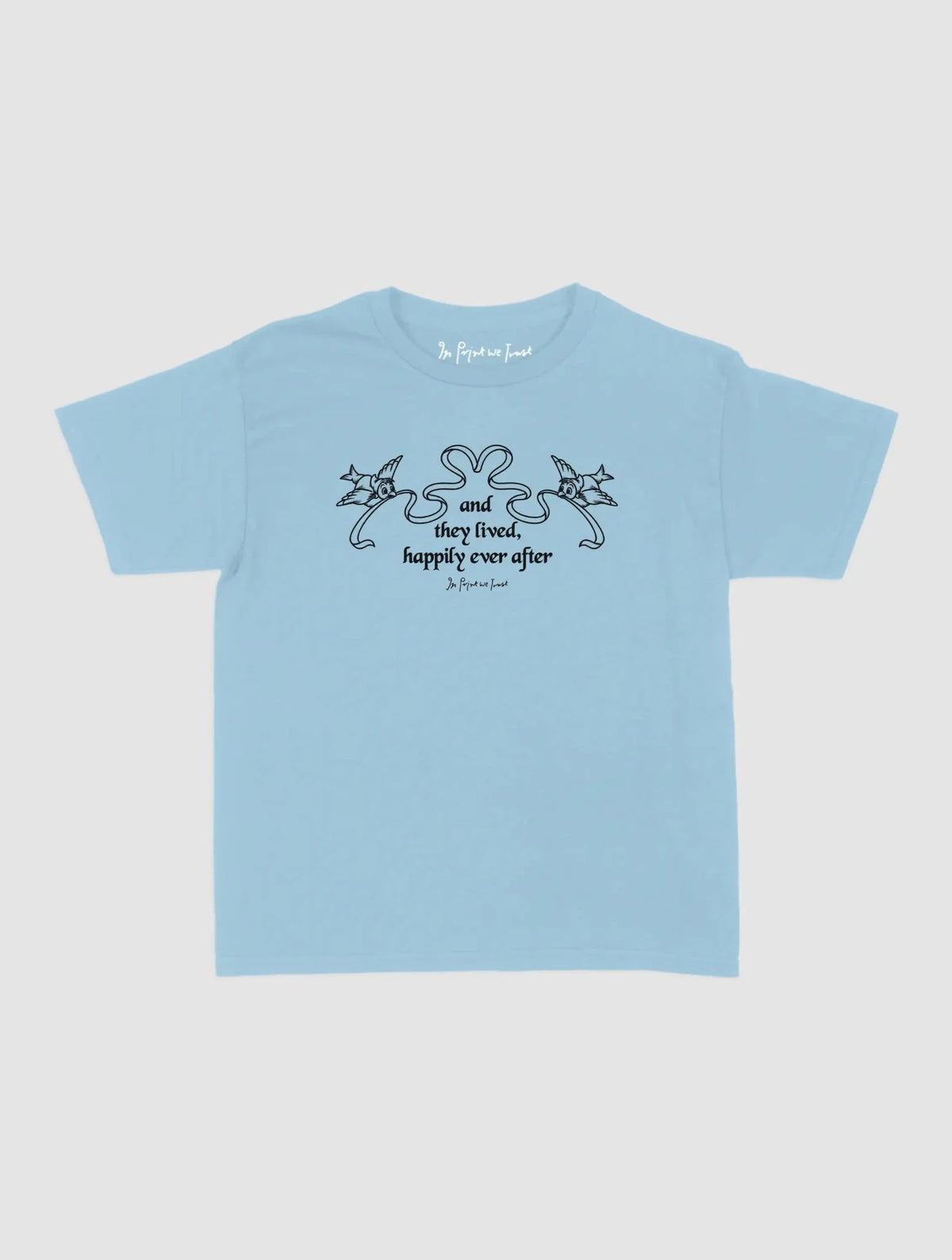 lovebirds baby tee - In Print We Trust