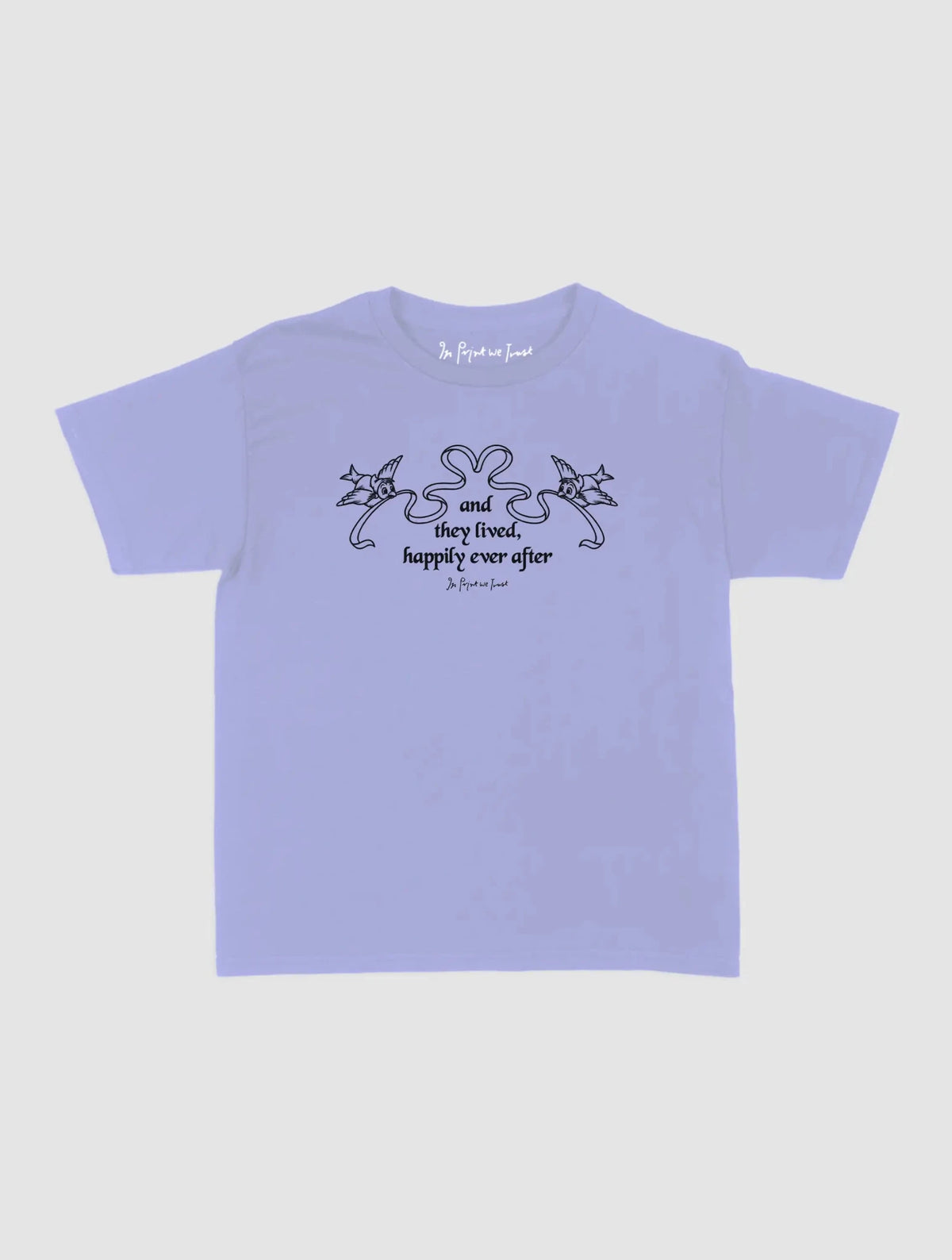 lovebirds baby tee - In Print We Trust
