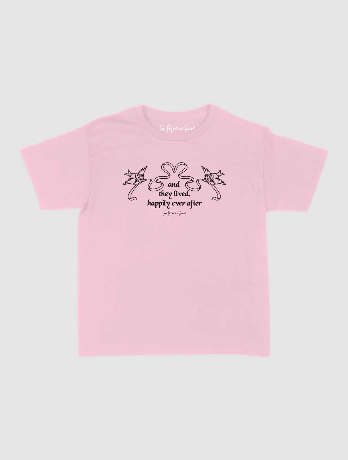lovebirds baby tee - In Print We Trust