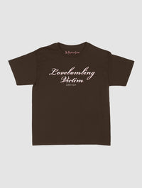 lovebombing victim baby tee - In Print We Trust