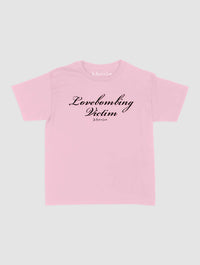 lovebombing victim baby tee - In Print We Trust