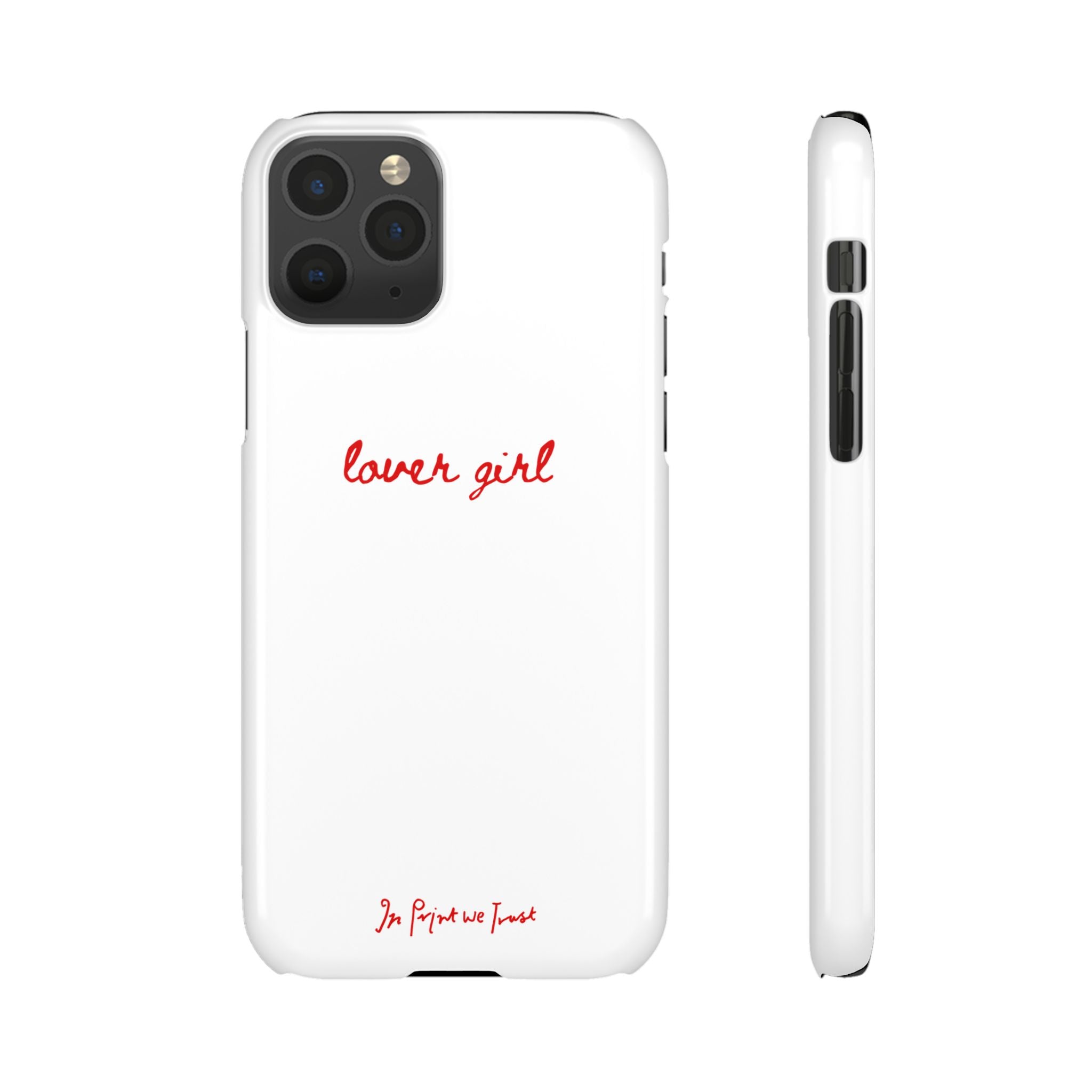 lover girl iPhone case - In Print We Trust