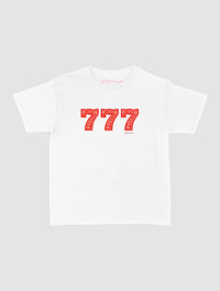 lucky 7s baby tee - In Print We Trust