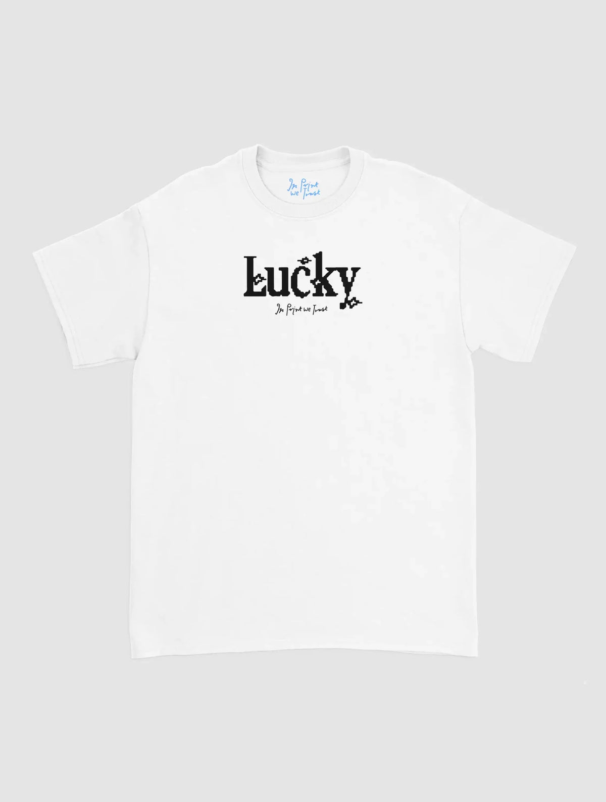 lucky classic tee - In Print We Trust