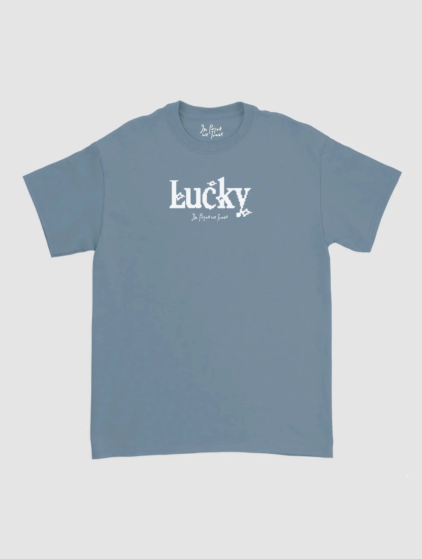 lucky classic tee - In Print We Trust