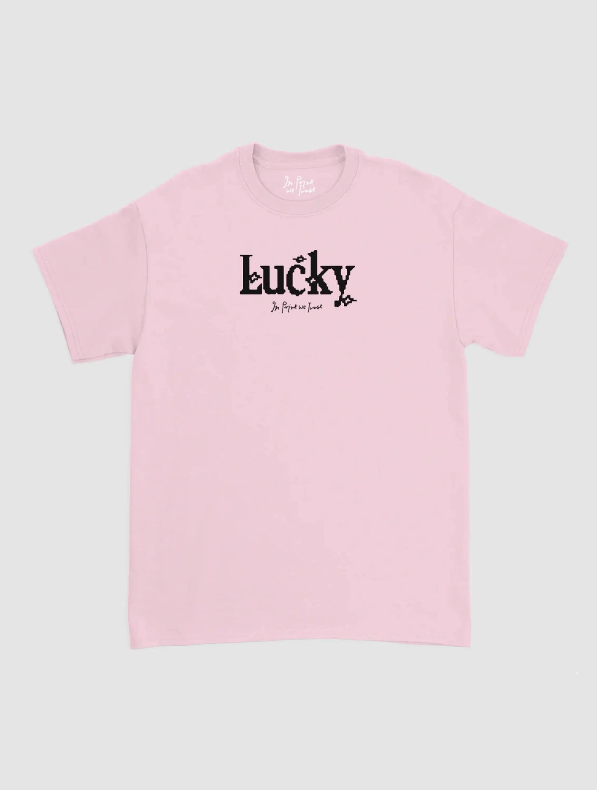 lucky classic tee - In Print We Trust