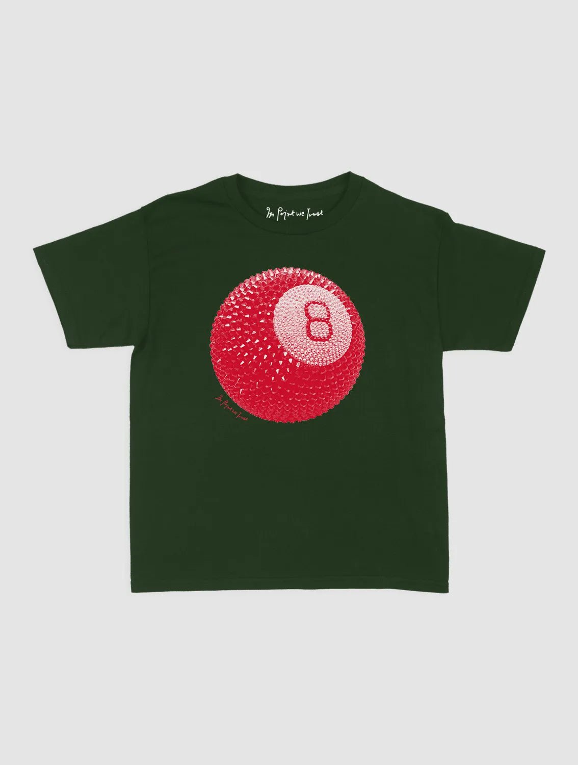 lucky shot baby tee - In Print We Trust